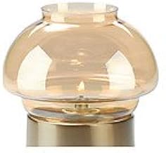 Hollowick Gold Lustre Mushroom Globe Only, 3 1/2 inch Height - 1 each.