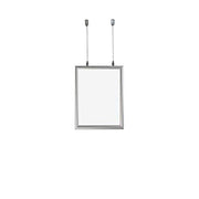 Azar Displays 24"W x 36"H / Clear / Contemporary Store Sign Holders