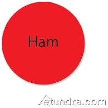 DayMark - 111252 - DuraMark 1 in Round Ham Label