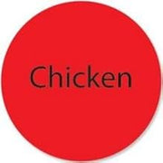 DayMark - 111231 - DuraMark 1 in Round Chicken Label
