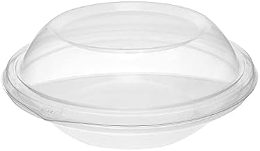 Fineline Super Bowl 80 Black PET Plastic Bowl - 25 in a case, 80 Ounce