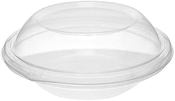 Fineline Super Bowl 80 Black PET Plastic Bowl - 25 in a case, 80 Ounce