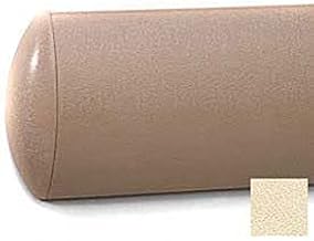 Crescent Series Wall Guard, Aluminum Retainer, 5" H x 12'L, Ivory