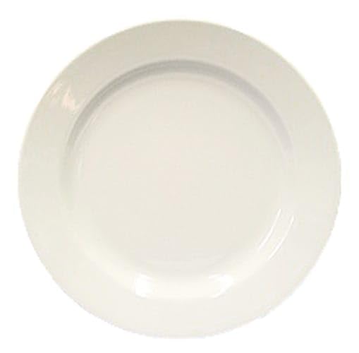 China 20400 Undecorated RE 8 Plate - 36 / CS by Homer Laughlin – Large, China, White, Pack of 36, Model HL20400