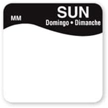 DayMark - 1100347 - MoveMark 1 in x 1 in Sunday Label