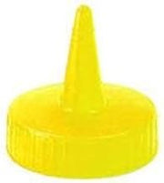 Vollrath - 2813-08 - Yellow Replacement Cap for Standard Squeeze Bottle
