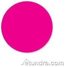DayMark - 112345 - DuraMark 1 in Round Pink Label