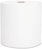 Scott Essential White High Capacity Hard Roll Paper Towel, 950 Feet x 8 inch -- 6 per case. | 950 Feet, 6 per case