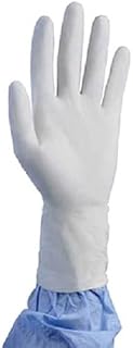 Ansell Nerva Non-Sterile Nitrile Gloves, 16", Ambidextrous, White, XL