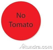 DayMark - 111240 - DuraMark 1 in Round No Tomatoes Label