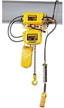 SNER Electric Chain Hoist w/Motor Trolley - 15' Lift, 1/2 Ton, 15 ft/min, 115V
