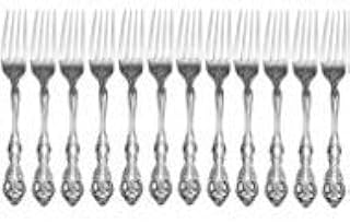 Oneida Michelangelo Fine Flatware Set, 18/10 Stainless, Set of 12 Dinner Forks