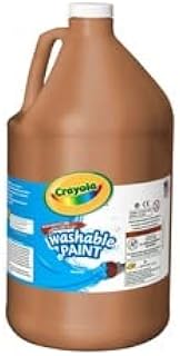 Crayola LLC WASHABLE PAINT GALLON BROWN (Set of 3)