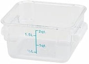 Winco 2 Qt Storage Container [PCSC-2C]