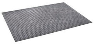 Apache Mills Heavyweight Indoor Entrance Mat, 48" x 72", Gray
