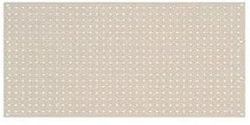Global Industrial Heavy Duty Steel Pegboard, Tan, 36" x 19"