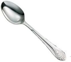 WALCO 8001 18/10 Stainless Art Decorettes Teaspoon, 5 7/8 inch / Case of 3 Dozen