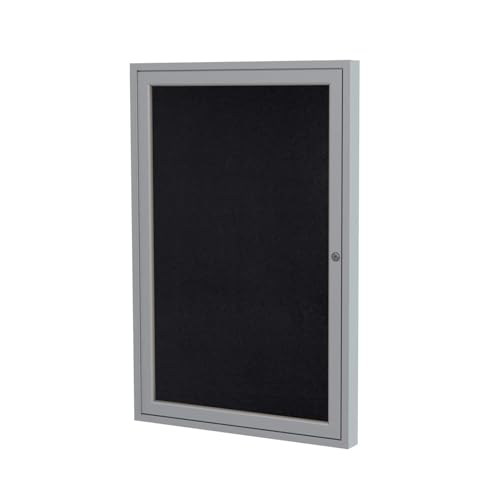 Ghent 36" x 36" / Black / Modern Bulletin Boards