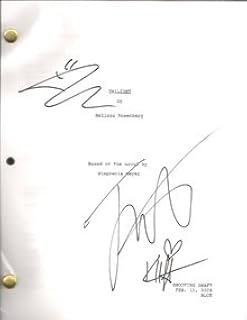 Taylor Lautner Jackson Rathbone Kellan Lutz Signed Twilight Script In-person
