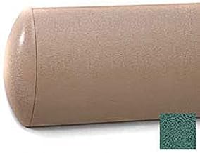 Crescent Series Wall Guard W/Rec. Plastic Clip Retainer System, 5" H x 12'L, Grotto