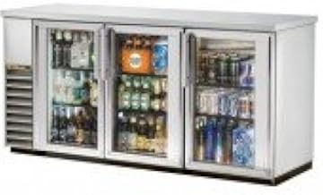 Beverage Air BB72GYF-1-S Refrigerated Food Rated Back Bar Cooler in Stainless Steel