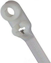 Thomas & Betts Thomas and Betts TY635M Cable Tie, Nylon, 0.138 Mounting Hole, 50 lb, 8", Natural
