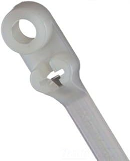 Thomas & Betts Thomas and Betts TY635M Cable Tie, Nylon, 0.138 Mounting Hole, 50 lb, 8", Natural