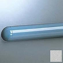 Rounded Accent Rail W/Smooth Finish, 2"H x 12'L, Silver Gray