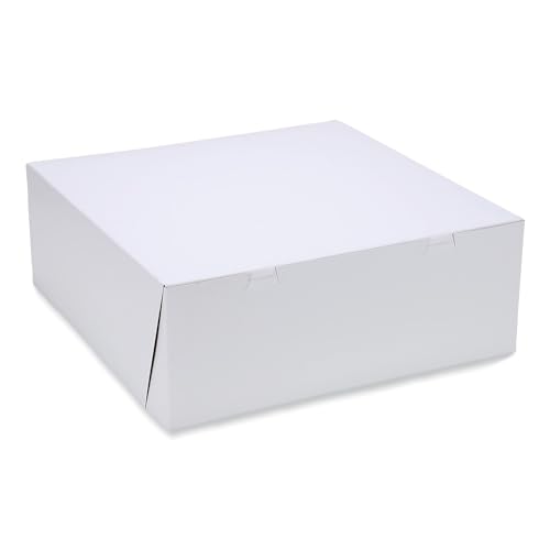 SOUTHERN CHAMPION TRAY 16" Length x 16" Width x 6" Height / White / 1 Bakery Take Out Containers