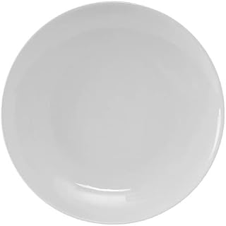 Tuxton China VPA-102 Plate 10-1/4", Porcelain White Coupe, 12 per Case