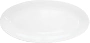 CAC China RCN-213 Clinton Rolled Edge 13-Inch Super White Porcelain Coupe Bowl, 40-Ounce, Box of 12
