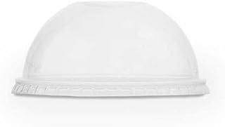 Vegware C96D-OH - 9-24 oz Dome PLA Cold Cup Lid