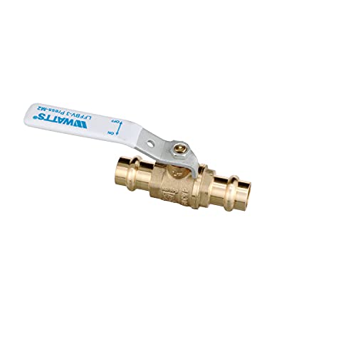 Watts 1/2 Inch / Integral Press Fitting End Connection / 1 Ball Valves