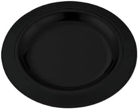 7" Round Platter Base for RT7SS Platters, Straight Rim, Black