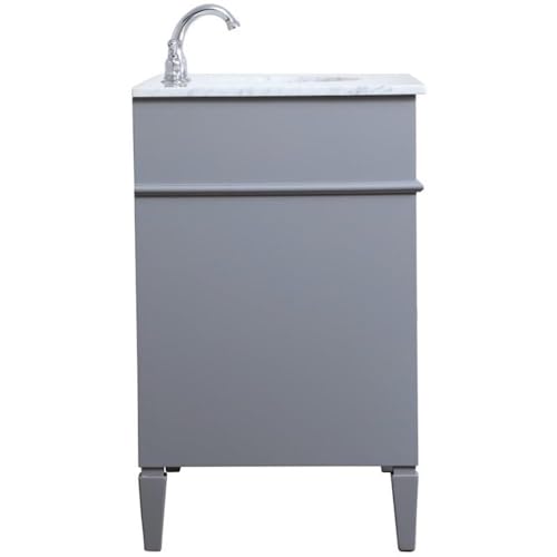 Elegant Decor 36" - Single / Gray,grey / Modern Wheel Care