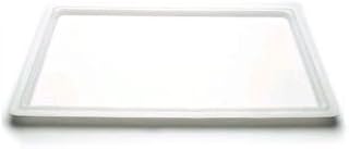 Cambro 1826CP148 Natural White Food Box Storage Lid 18" x 26", 6 Pack