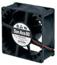 SANYO Denki 9G0824G102 DC Fan 80x38mm 24VDC 13.4W, 90CFM 51dB, High Perf, 2 Wire