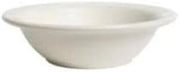 CAC China Lincoln Series 101-10 13 oz Porcelain Round Grapefruit Bowl, Bone White, Set of 36