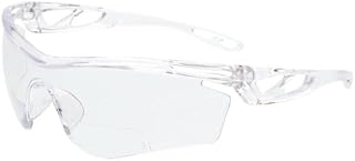 MCR Safety Checklite Safety Reading Glasses, Anti-Fog Clear Lens, 1-Pair