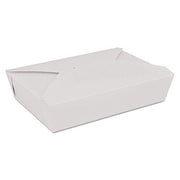SOUTHERN CHAMPION TRAY White / 7-3/4" x 5-1/2" x 1-7/8" / 2.0 liters Bakery Take Out Containers
