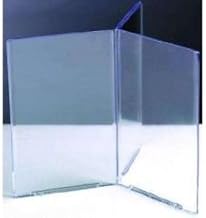 Tablecraft 4" x 6" Six-Sided Table Tent [Set of 12]