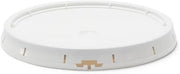 Berry Plastics Gasket Tear Strip Lid for Pail Containter w/Handle, 5-Gallon, White | 48/Case