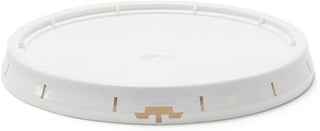 Berry Plastics Gasket Tear Strip Lid for Pail Containter w/Handle, 5-Gallon, White | 48/Case