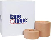 Tape Logic Reinforced Water-Activated Packing Tape, 7000, 3" Core, 2.8" x 125 Yd, Kraft, Case of 8