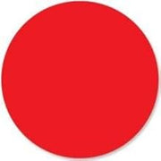 DayMark - 112340 - DuraMark 1 in Round Red Label