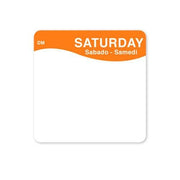 DissolveMark 2 in x 2 in Saturday Label by DayMark – Model 1133336