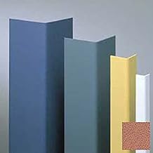 Surface Mounted Corner Guard, 90, 1-1/2" Wings, 8'H, Ginger Spice, Undrilled Vinyl