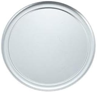 Winco APZT-12 12" Round Wide Rim Pizza Pan, Aluminum - Round Solid Pizza Pans-APZT-12