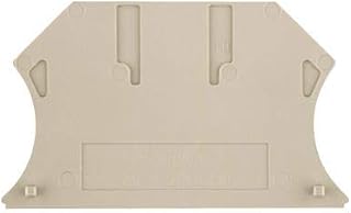 WEIDMULLER - 1905150000 - Accessory End Plate W Series Weidmuller WDU 4/ZZ Terminal Block-6pack