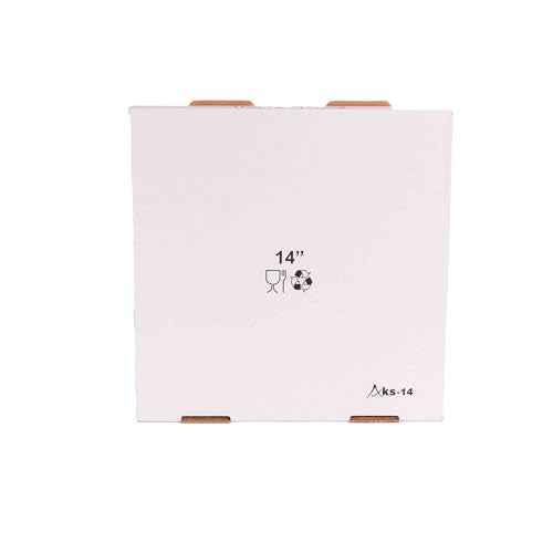 KITCH24/7 White / 14 x 14 x 2 / 85.0 ounces Pizza Boxes